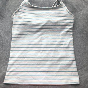 Athleta Girl Striped Athletic Tank Top